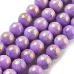 Natural Mashan Jade Beads Strands