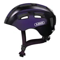 Dětská cyklo přilba Abus Youn-I 2.0 Black Violet M (52-57)