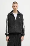 Mikina adidas Originals Boucle pánská, šedá barva, melanžová, KS5275