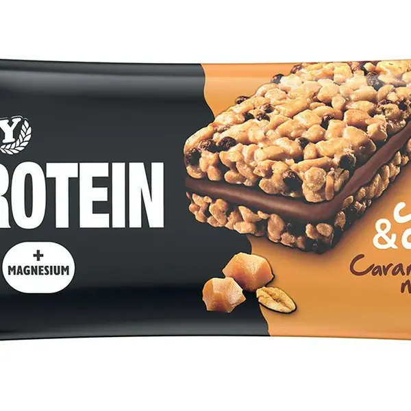 Corny Protein Crunch & Cream karamel-nugát 35 g