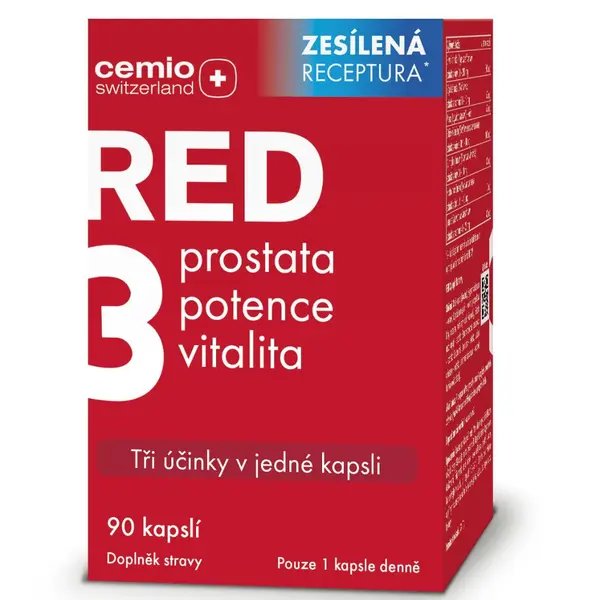 Cemio RED3 90 kapslí
