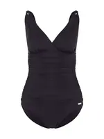 LASCANA Jednodielne plavky 'Laura'  čierna