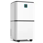 HUMILABS 12L Dehumidifier with Indicator Lights and 24H Timer