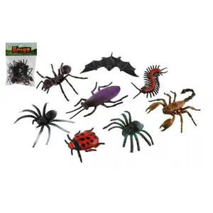 Hmyz 8 ks plast 7-12 cm