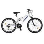 Juniorské kolo Reactor Freak 24" - model 2025 M (16", 155-160 cm) bílá