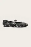 Kožené baleríny AllSaints Holly Stud Shoe
