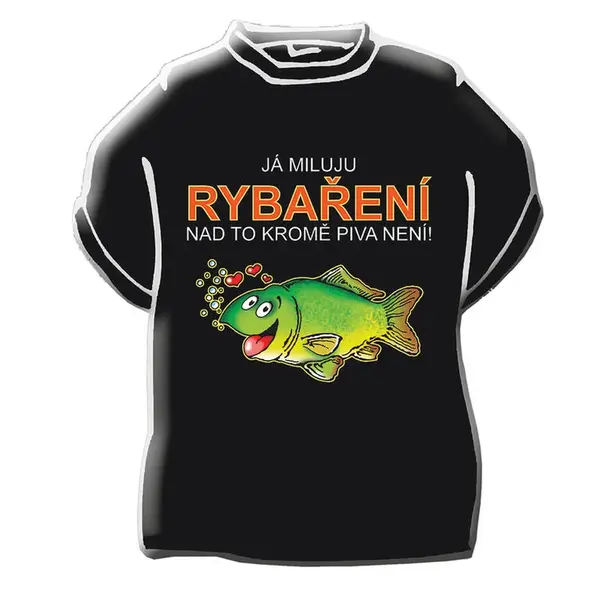 Originální tričko Já miluju rybaření