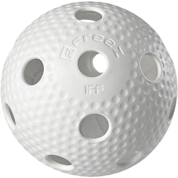 FREEZ PRIME Florbalový míček, bílá, velikost