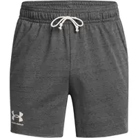 Under Armour RIVAL TERRY 6IN Pánské kraťasy, tmavě šedá, velikost L