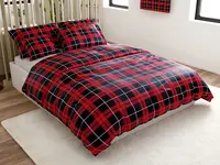 Obliečky mikroplyš ALBURY červené Rozmer obliečky: 70 x 90 cm | 140 x 220 cm