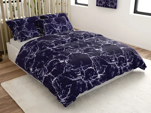 Bavlnené obliečky TEMPESTA fialové Rozmer obliečky: 70 x 90 cm | 140 x 200 cm