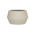 Květináč Harley Low, jemná béžová, více velkostí - Pottery Pots Velikost: L - ⌀ 53, v. 32 cm