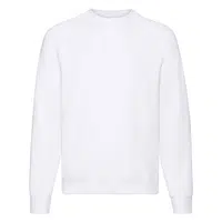 Biała bluza męska Raglan Sweat Fruit of the Loom
