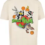 Pánské tričko Space Jam Team Oversize béžové