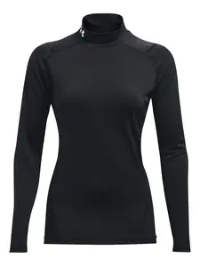 UNDER ARMOUR Spodné tričko  čierna / biela