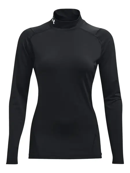 UNDER ARMOUR Spodné tričko  čierna / biela