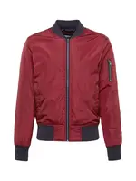 Urban Classics Prechodná bunda  námornícka modrá / bordová