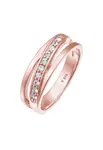 ELLI Prsteň  ružové zlato