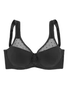 NUANCE Podprsenka  čierna