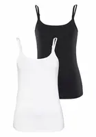 VIVANCE Top  čierna / biela