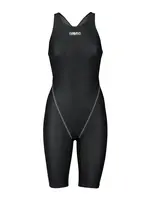 ARENA Športové jednodielne plavky 'POWERSKIN ST NEXT OB'  svetlosivá / čierna