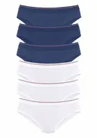 H.I.S Nohavičky  modrá / biela