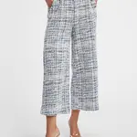 Orsay Modro-krémové dámské tvídové culottes - Dámské