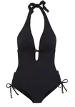 LASCANA Jednodielne plavky  čierna