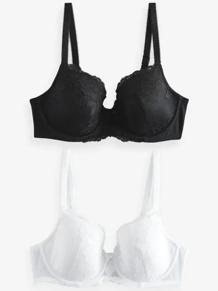 Next Podprsenka  čierna / biela