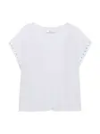 MANGO Tričko 'LUNA'  biela
