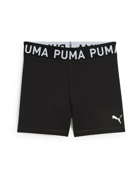PUMA Športové nohavice 'Strong 3'  čierna / biela
