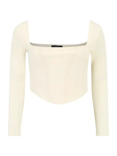 Trendyol Curve Blúzka  nebielená