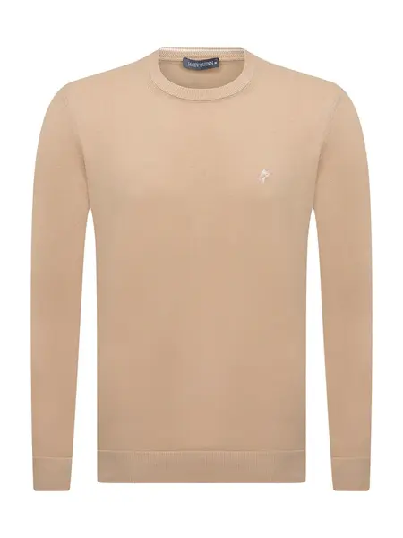 Jacey Quinn Sveter  piesková / biela