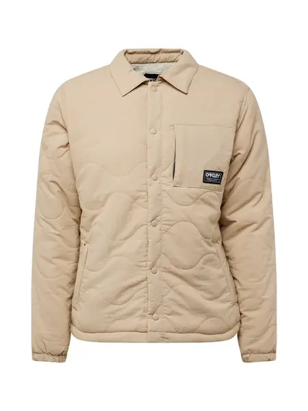 OAKLEY Prechodná bunda  piesková / tmavobéžová