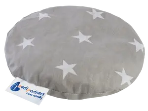 Medi Partners Children's cherry seed thermofor - White stars on gray