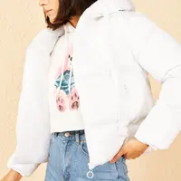 Bianco Lucci Women's Hooded Puffer Coat