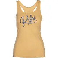KILPI ARIANA Dámské funkční tílko, žlutá, velikost