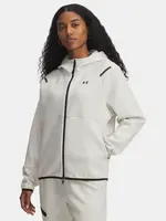 Dámská mikina Under Armour Unstoppable Fleece FZ-WHT - Dámské