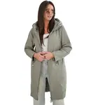 Women's SARA coat - double-sided, oversize, hood, spring, insulated