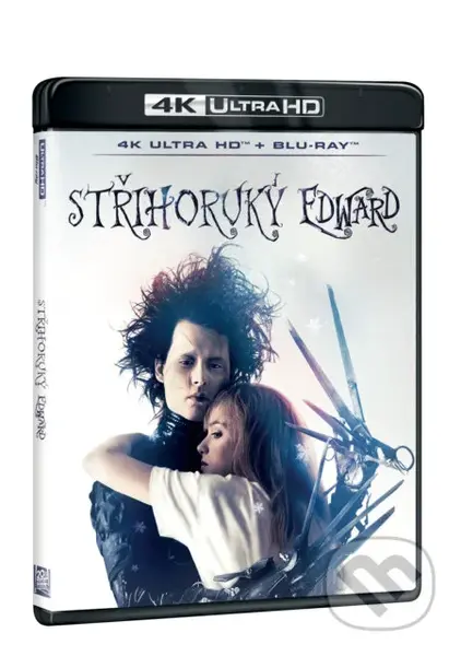 Střihoruký Edward 2BD (UHD+BD) - Tim Burton - film z kategorie Dobrodružné filmy