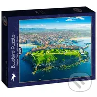 Puzzle Pohľad na Gijón - Astúria, Španielsko - puzzle z kategorie 500 - 1000 dílků