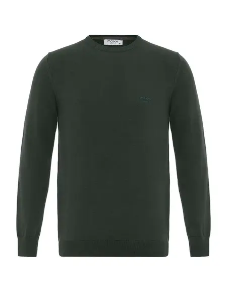 Moxx Paris Sveter  zelená / kaki