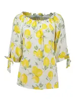 Hailys Blúzka 'Lo44tty'  žltá / limetková / biela