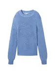 TOM TAILOR DENIM Sveter  zafírová
