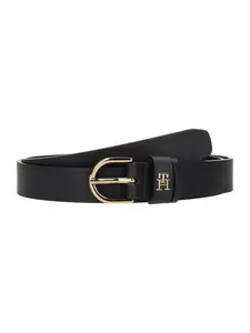 TOMMY HILFIGER Opasky 'Essential Effortless'  tmavomodrá / zlatá