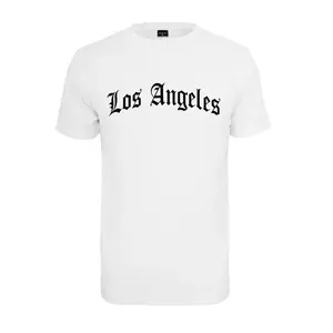 Los Angeles Wording Tričko bílé