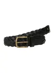 LEVI'S ® Opasky 'Leather Braid Belt'  čierna