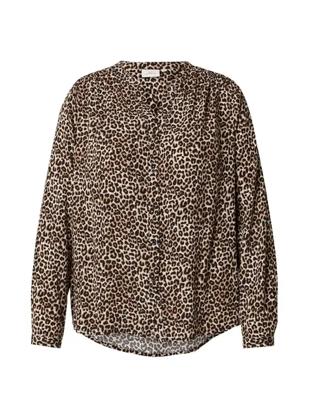 ONLY Carmakoma Blúzka 'CARANITA'  béžová / čierna