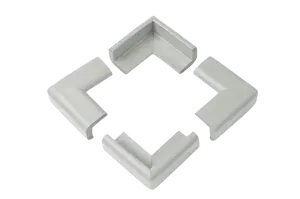 BABYONO Ochrana rohů, šedá 4 ks