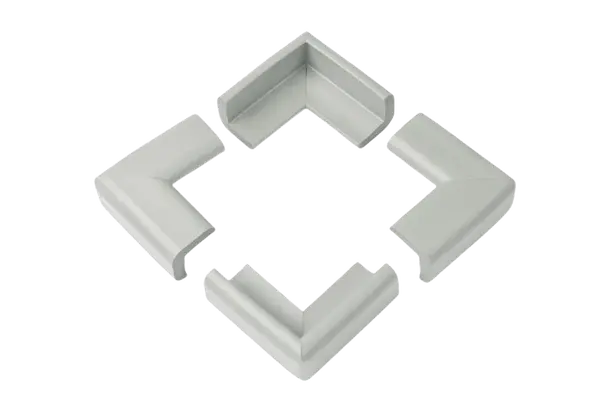 BABYONO Ochrana rohů, šedá 4 ks